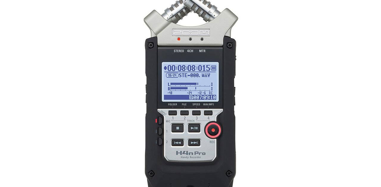 ضبط کننده حرفه ای صدا زوم مدل H4N-Pro