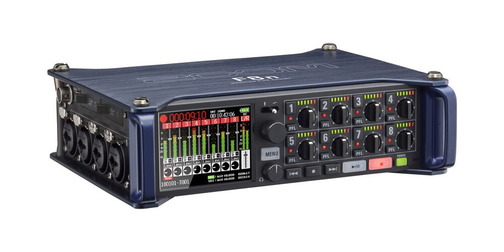 ZOOM-F8nدستگاه ضبط صدا